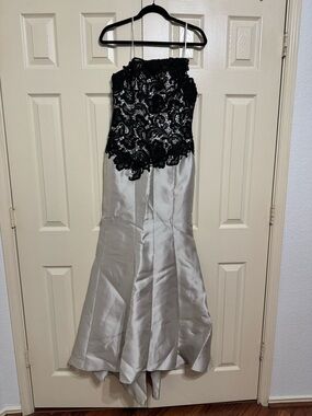 Adrianna Papell silver dress